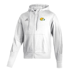 Fashion Full Zip Hoodie | White