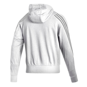 Fashion Full Zip Hoodie | White