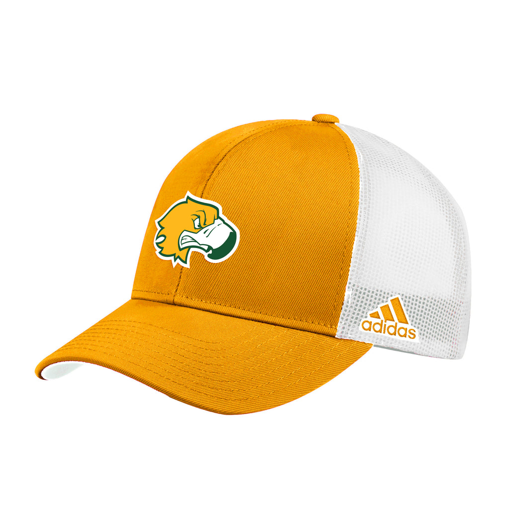 Structured Adjustable Mesh Hat | Collegiate Gold