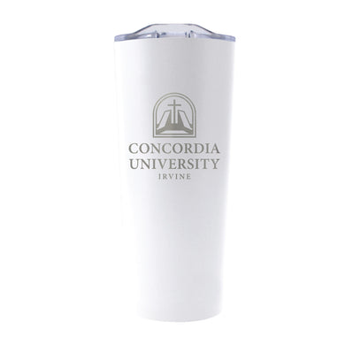 22 oz. Laser Etched Tumbler | White
