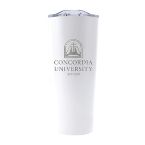 22 oz. Laser Etched Tumbler | White