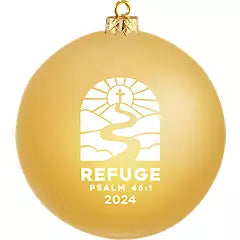 Refuge Ornament | Gold