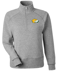 Ladies Electric Fleece 1/4 Zip | Jade