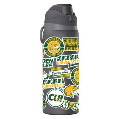 HydraPeak 32 oz Oasis Water Bottle | Gray Matter