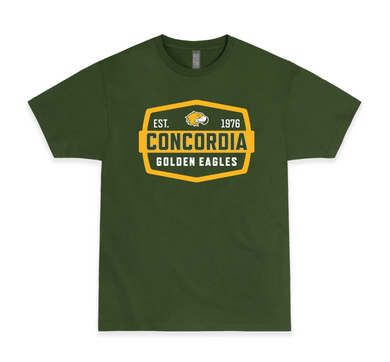 Golden Eagle Tee | Forest Green