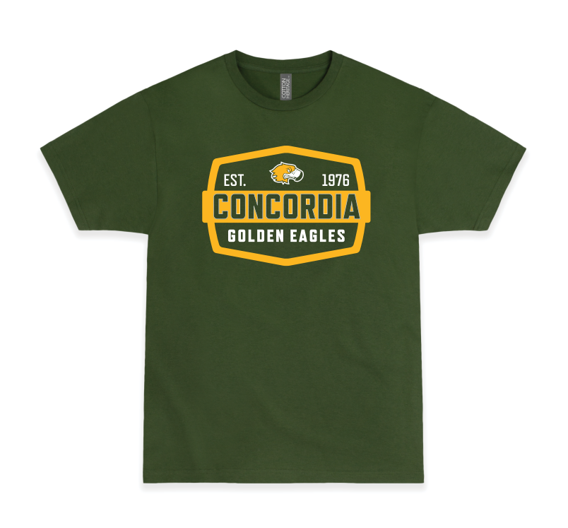 Golden Eagle Tee | Forest Green