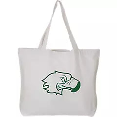 Eagle Mascot Canvas Bag | White