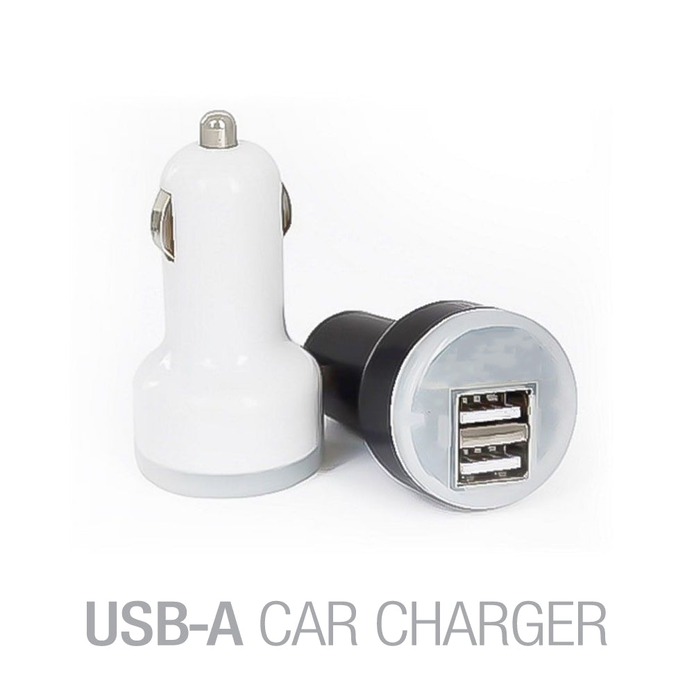 USB-A Car Charger | White